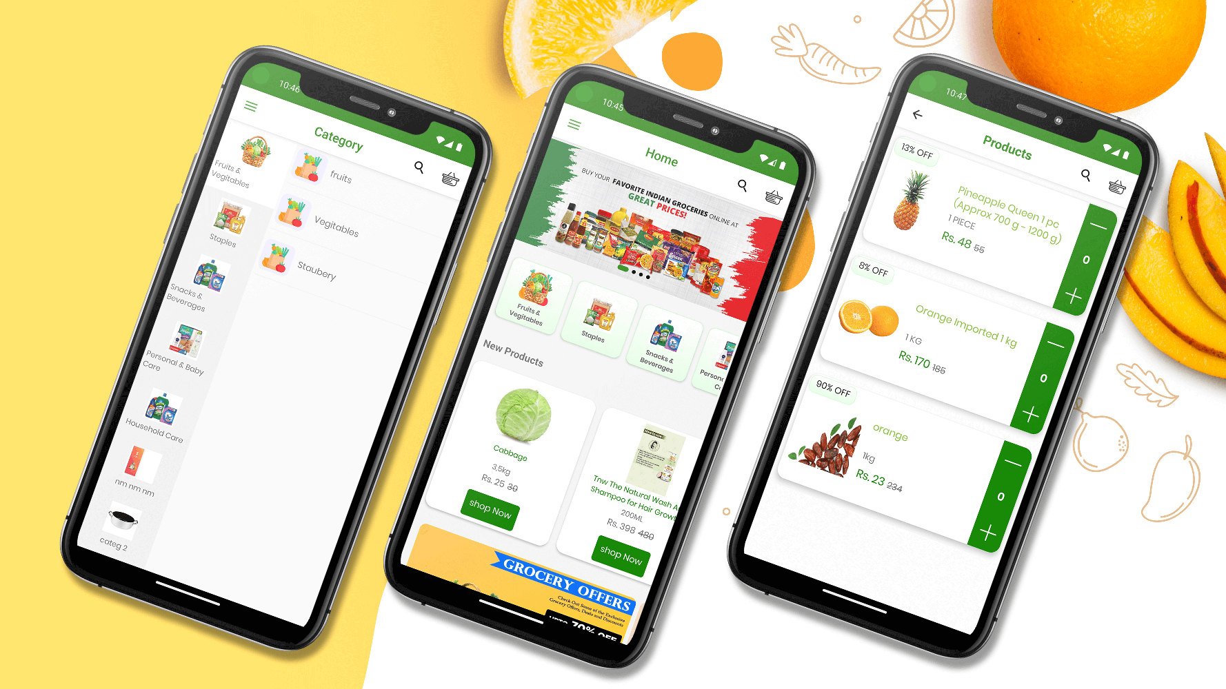 https://frontendsourcecode.com/Grocery Store application in Android